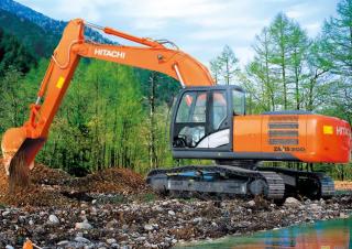 Rupsgraafmachines Hitachi ZX210H-5G