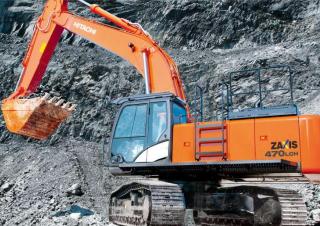 Rupsgraafmachines Hitachi ZX470LC-5G
