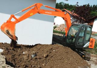 Rupsgraafmachines Hitachi ZX70LC-5G