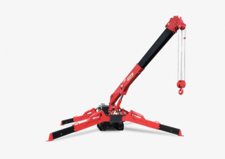 Rupskranen - Telescooparm UNIC URW-546