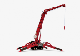 Rupskranen - Telescooparm UNIC URW-706-2