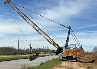 Rupskranen - Traliearm Liebherr HS 8040.1