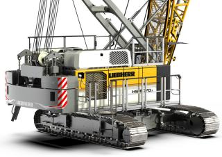 Rupskranen - Traliearm Liebherr HS 8070.1