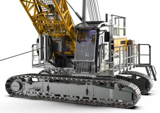 Rupskranen - Traliearm Liebherr HS 8070.1