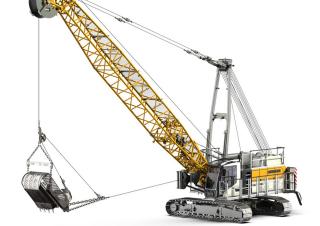Rupskranen - Traliearm Liebherr HS 8070.1