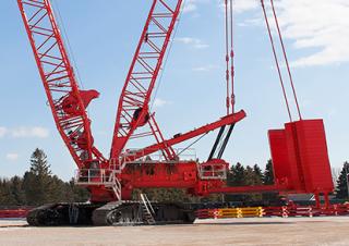Rupskranen - Traliearm Manitowoc MLC650 VPC-MAX