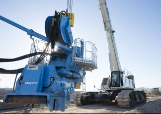 Rupskranen - Telescooparm Link-Belt TCC-1400