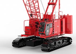 Rupskranen - Traliearm Manitowoc MLC100-1