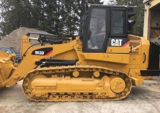 Rupsladers Caterpillar 963D