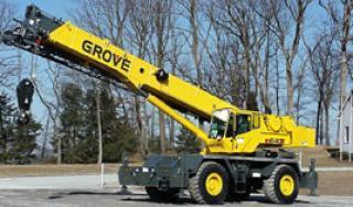 Ruwterrein-kranen Grove RT 600 E