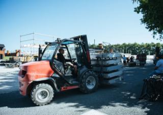 Ruwterrein-heftrucks Manitou MC 25-2