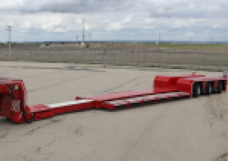 Opleggers Semi-dieplader ROJO GRS 3 + CDS 1