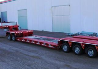 Opleggers Semi-dieplader ROJO GRS 4 + DS 2