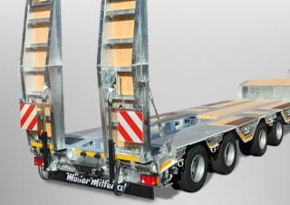 Opleggers Semi-dieplader Müller Mitteltal TS 4 Profi