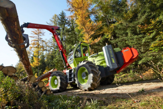 Bosbouwmachines Speciale schuiftractors Werner WF-trac 1700