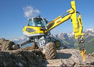 Spingraafmachines Menzi M525