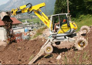 Spingraafmachines Menzi M520