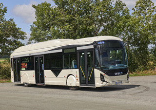Bussen Stadsbussen Iveco E-way 12 m