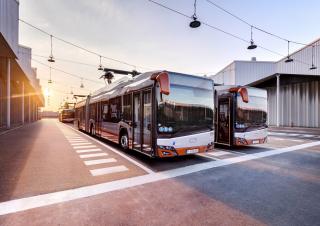 Bussen Stadsbussen Solaris Urbino 18 electric