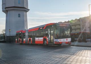 Bussen Stadsbussen Solaris Urbino 18 hybrid