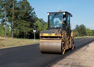 Walsen Tandemtrilwalsen Caterpillar CB44B