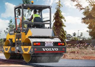 Walsen Tandemtrilwalsen Volvo DD90B