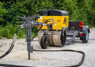 Walsen Tandemtrilwalsen Mecalac MBR71