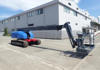 Telescoophoogwerkers Telescoophoogwerkers op rupsbanden Aichi SR21CJM