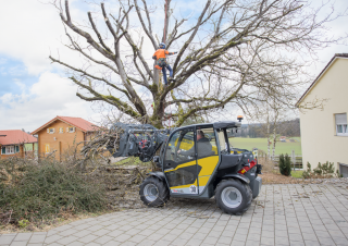 Telescoopladers Kramer 1445