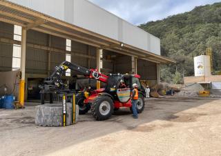 Telescoopladers Manitou MT-X 733 Mining