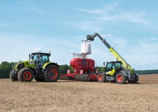 Telescoopladers Claas Scorpion 960