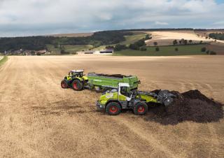 Compacte wielladers Claas Torion 1410
