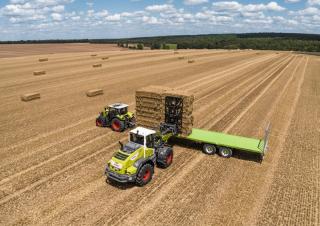Compacte wielladers Claas Torion 1410