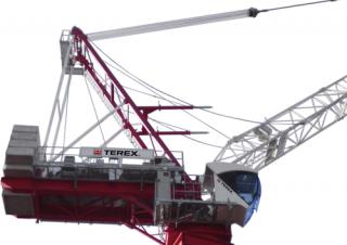 Torenkranen - Trolley-arm - Boven draaiend Terex Comedil (Zeppelin) CTL 260A-18