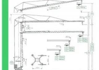 Torenkranen - Trolley-arm - Onder draaiend BPR-Cadillon Chronoflash 40