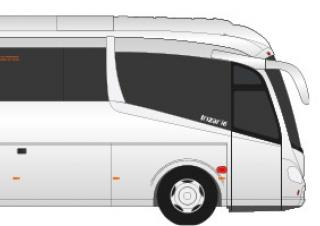 Bussen Tourbussen Irizar i6 10,8.35