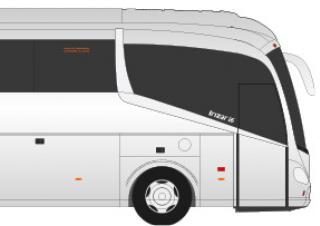 Bussen Tourbussen Irizar i6 15.37
