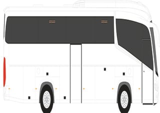 Bussen Tourbussen Irizar i6S 12.37