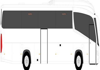Bussen Tourbussen Irizar i6S 13.37