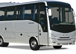 Bussen Tourbussen Isuzu Turquoise VIP