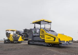 Track-asfalteermachines Bomag BMF 2500 S FLEXMIX