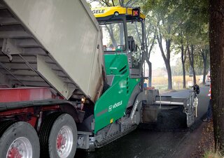 Track-asfalteermachines Vögele Super 1800-3i