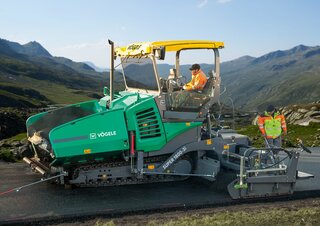 Track-asfalteermachines Vögele Super 1800-3i