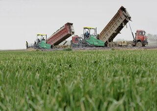 Track-asfalteermachines Vögele SUPER 1880 L