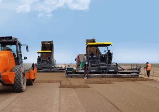 Track-asfalteermachines Vögele SUPER 1880 L