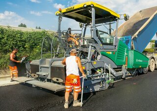 Track-asfalteermachines Vögele Super 1900-3i