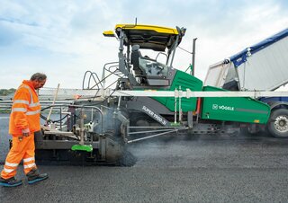 Track-asfalteermachines Vögele Super 1900-3i