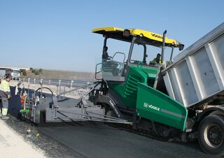 Track-asfalteermachines Vögele Super 1900-3i