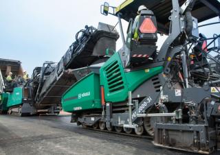 Track-asfalteermachines Vögele Super 2000-3