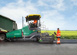 Track-asfalteermachines Vögele Super 2100-3i